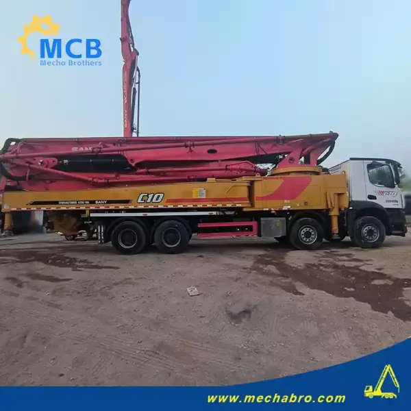 No. 250404P701, 2020 Sany 62m Concrete Pump Truck