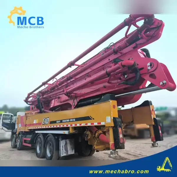 No. 250404P701, 2020 Sany 62m Concrete Pump Truck