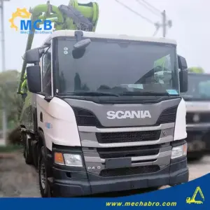 No. 250410P704, 2021 Zoomlion 52m Concrete Pump Truck