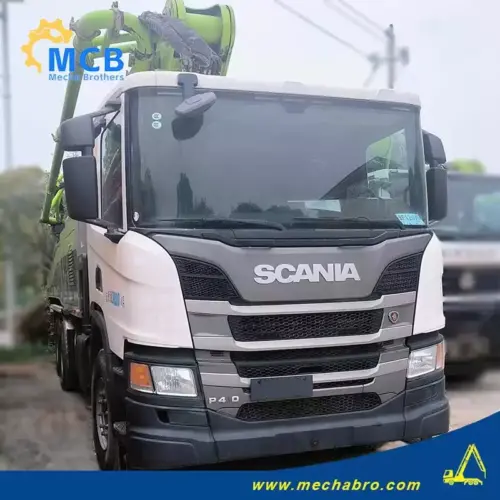 No. 250410P704, 2021 Zoomlion 52m Concrete Pump Truck