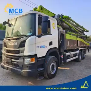No. 250410P704, 2021 Zoomlion 52m Concrete Pump Truck