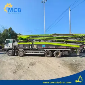 No. 250410P705, 2021 Zoomlion 63m Concrete Pump Truck