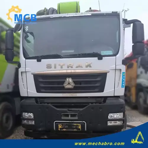 No. 250410P705, 2021 Zoomlion 63m Concrete Pump Truck