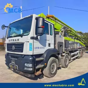 No. 250410P705, 2021 Zoomlion 63m Concrete Pump Truck