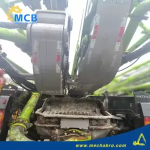 No. 250410P705, 2021 Zoomlion 63m Concrete Pump Truck