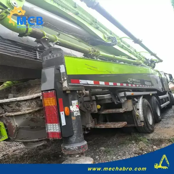 No. 250410P705, 2021 Zoomlion 63m Concrete Pump Truck