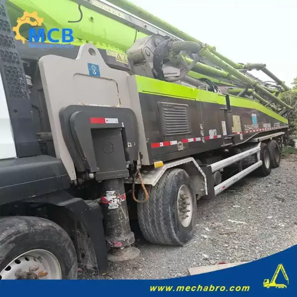 No. 250410P705, 2021 Zoomlion 63m Concrete Pump Truck