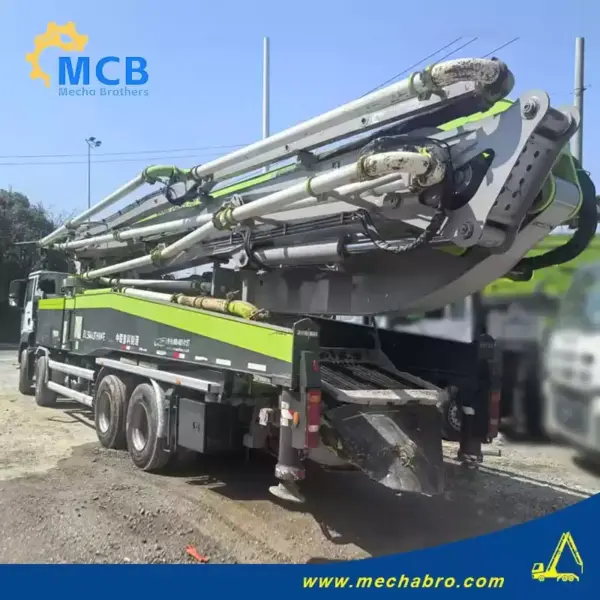 No. 250410P706, 2021 Zoomlion 56m Concrete Pump Truck