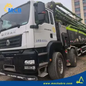 No. 250410P707, 2022 Zoomlion 62m Concrete Pump Truck