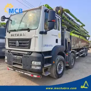 No. 250410P707, 2022 Zoomlion 62m Concrete Pump Truck