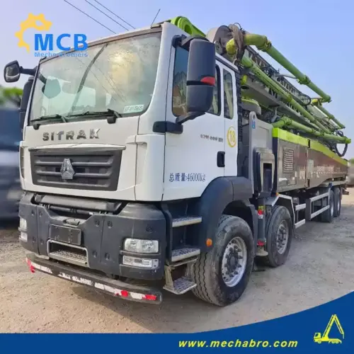 No. 250410P707, 2022 Zoomlion 62m Concrete Pump Truck