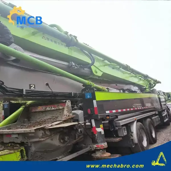 No. 250410P707, 2022 Zoomlion 62m Concrete Pump Truck