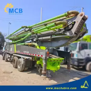 No. 250324P695, 2017 Zoomlion 56m Concrete Pump Truck