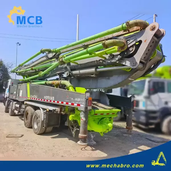 No. 250324P695, 2017 Zoomlion 56m Concrete Pump Truck