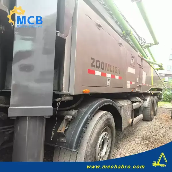 No. 250324P695, 2017 Zoomlion 56m Concrete Pump Truck