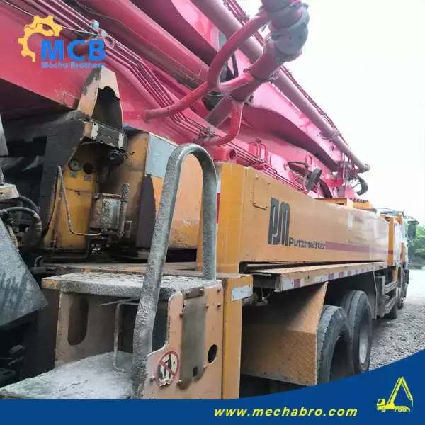 No. 250414P708, 2010 Putzmeister 46m Concrete Pump Truck