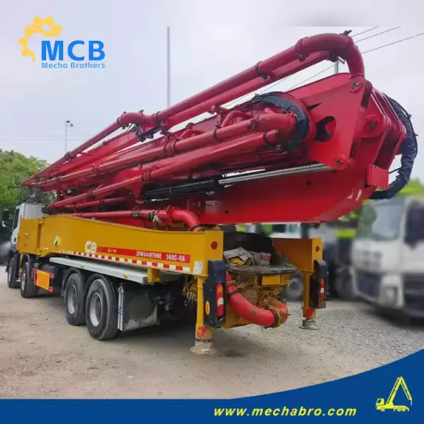 1744614407472975.jpg.webp No. 250414P709, 2020 Sany 56m Concrete Pump Truck