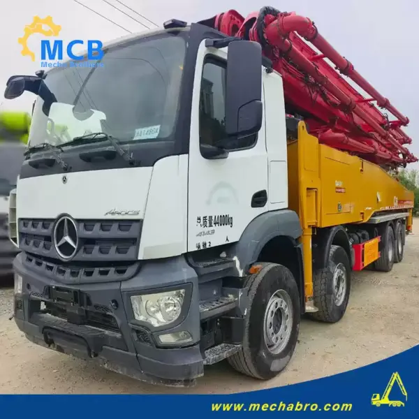 1744614407516171.jpg.webp No. 250414P709, 2020 Sany 56m Concrete Pump Truck