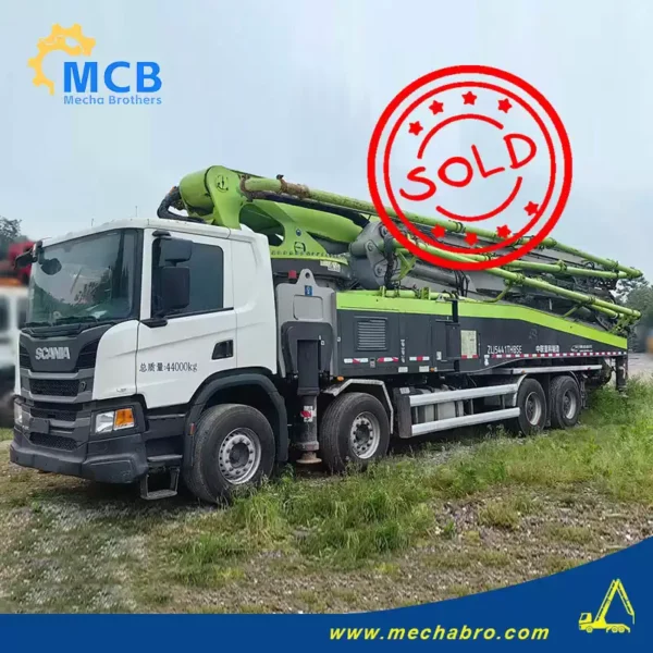 No. 240523P483, 2020 ZL 63m concrete pump truck