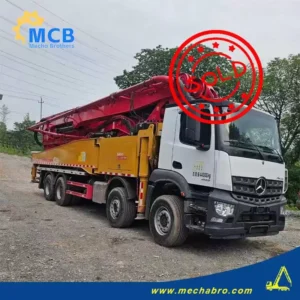 No. 240513P468, 2020 SY 56m concrete pump truck