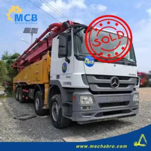 No. 240513P468, 2020 SY 56m concrete pump truck