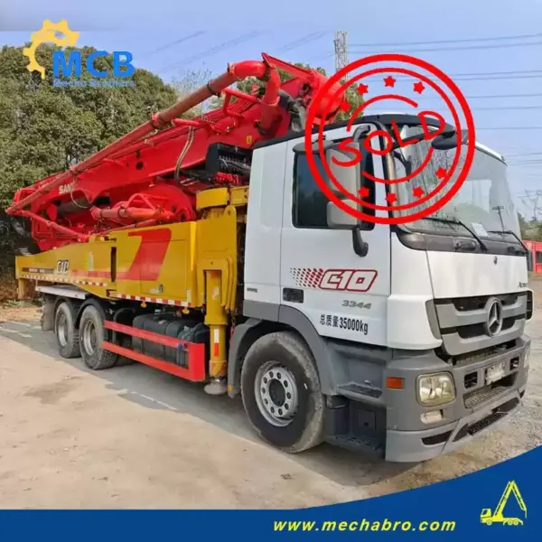 No. 250617P731, 2023 Zoomlion 66m Concrete Pump Truck