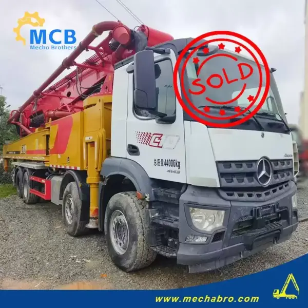 1744772178891549.jpg.webp No. 250414P709, 2020 Sany 56m Concrete Pump Truck