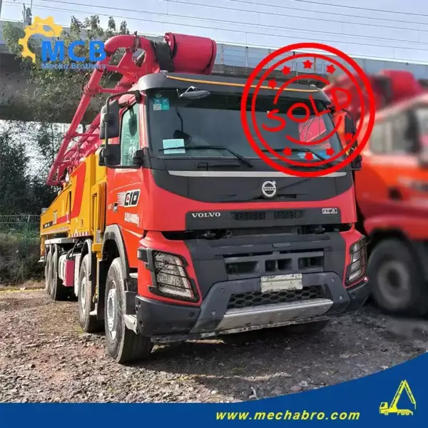 No. 250617P732, 2020 Zoomlion 63m Concrete Pump Truck