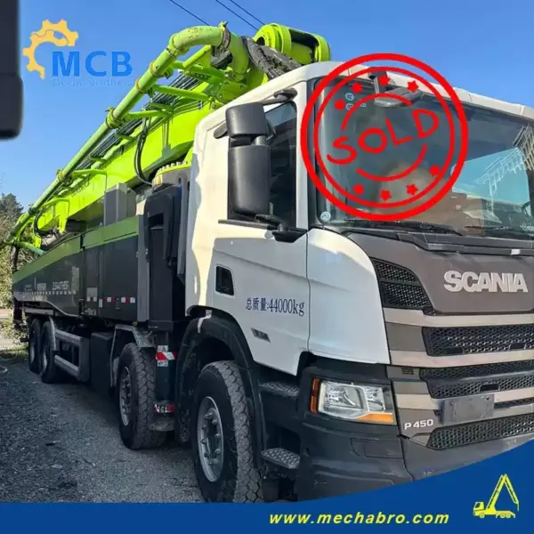 No. 250310P679, 2021 Sany 65m Concrete Pump Truck