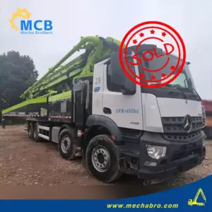 No. 250226P672 2021 Zoomlion 59m Concrete Pump Truck