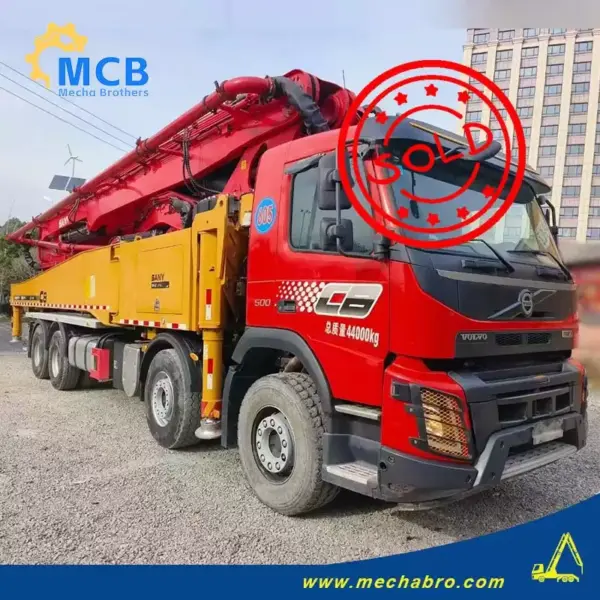 No. 250305P675, 2020 Sany 62m Concrete Pump Truck
