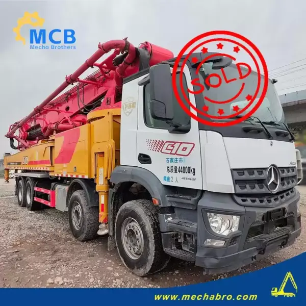 No. 241128P624, 2020 Sany 62m Concrete Pump Truck