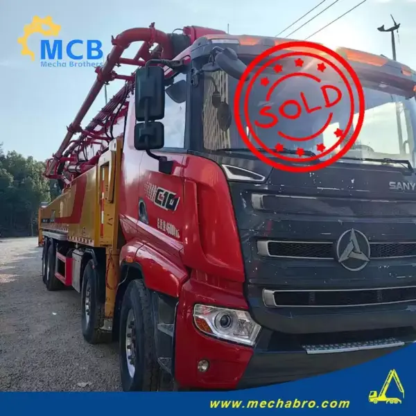 No. 251121P782, 2022 SITRAK 62m Concrete Pump Truck