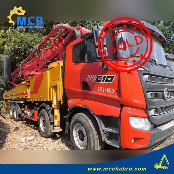 1744792610769343.jpg.webp No. 250620P737, 2021 Sany 62m Concrete Pump Truck