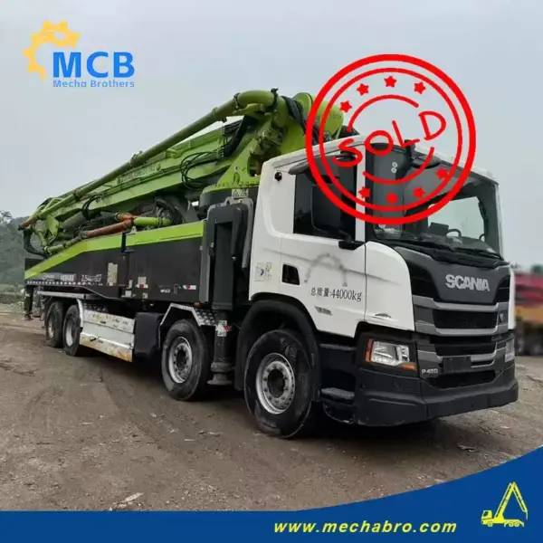 No. 250310P679, 2021 Sany 65m Concrete Pump Truck