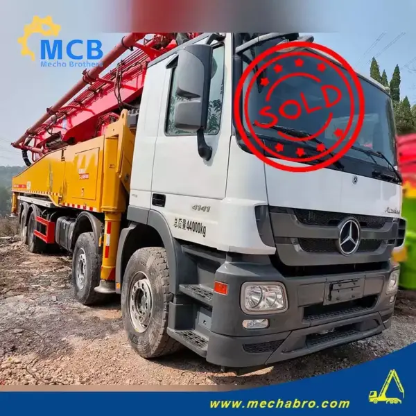 No. 251216P787, 2022 Sany 51m concrete pump truck