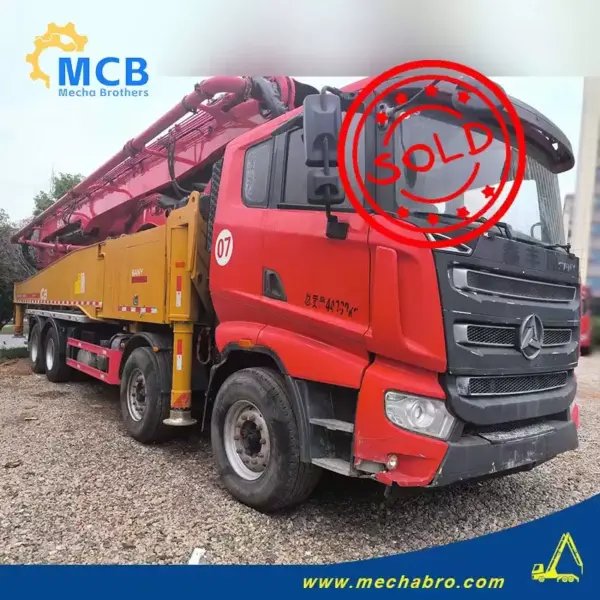 No. 241101P603, 2020 Sany 56m Concrete Pump Truck
