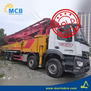 No. 250618P734, 2020 Sany 62m Concrete Pump Truck