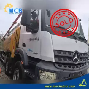 No. 250103P647, 2022 Sany 31m Concrete Pump Truck