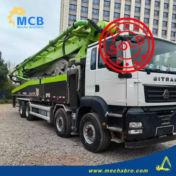 No. 251215P785, 2020 Sany 62m concrete pump truck