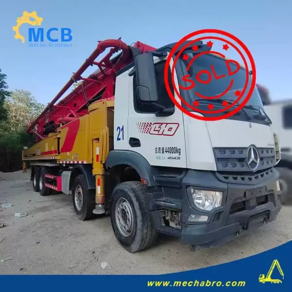 No. 250310P679, 2021 Sany 65m Concrete Pump Truck