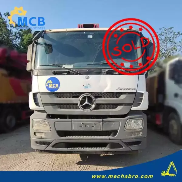 No. 250807P761, 2021 Sany 60m Concrete Pump Truck