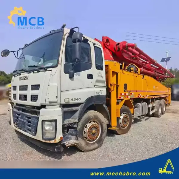 No. 250731P756, 2019 Sany 70m Concrete Pump Truck