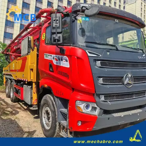 No. 250418P712, 2021 Sany 49m Concrete Pump Truck