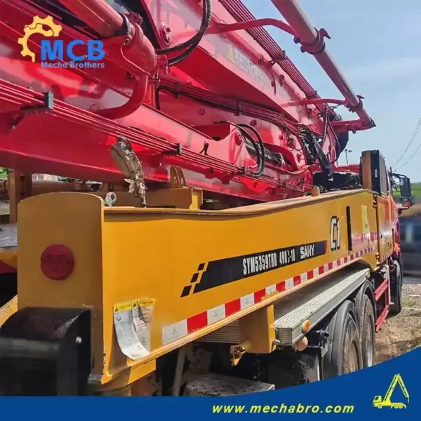 No. 250418P712, 2021 Sany 49m Concrete Pump Truck