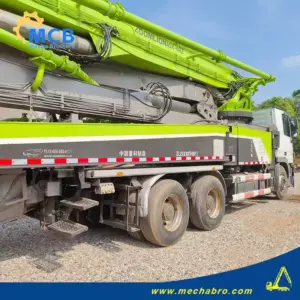 No. 241227P643, 2018 Zoomlion 49m Concrete Pump Truck