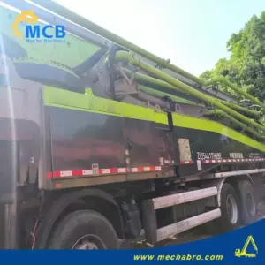 No. 250418P715, 2020 Zoomlion 63m Concrete Pump Truck