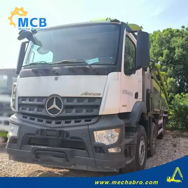 No. 250418P715, 2020 Zoomlion 63m Concrete Pump Truck