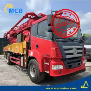 No. 241217P633, 2017 Sany 72m Concrete Pump Truck