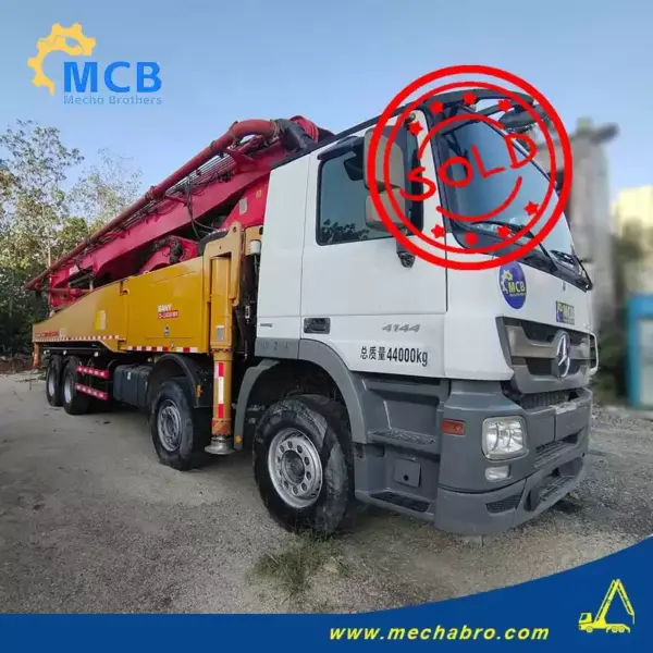 No. 250703P747, 2022 Sany 62m Concrete Pump Truck